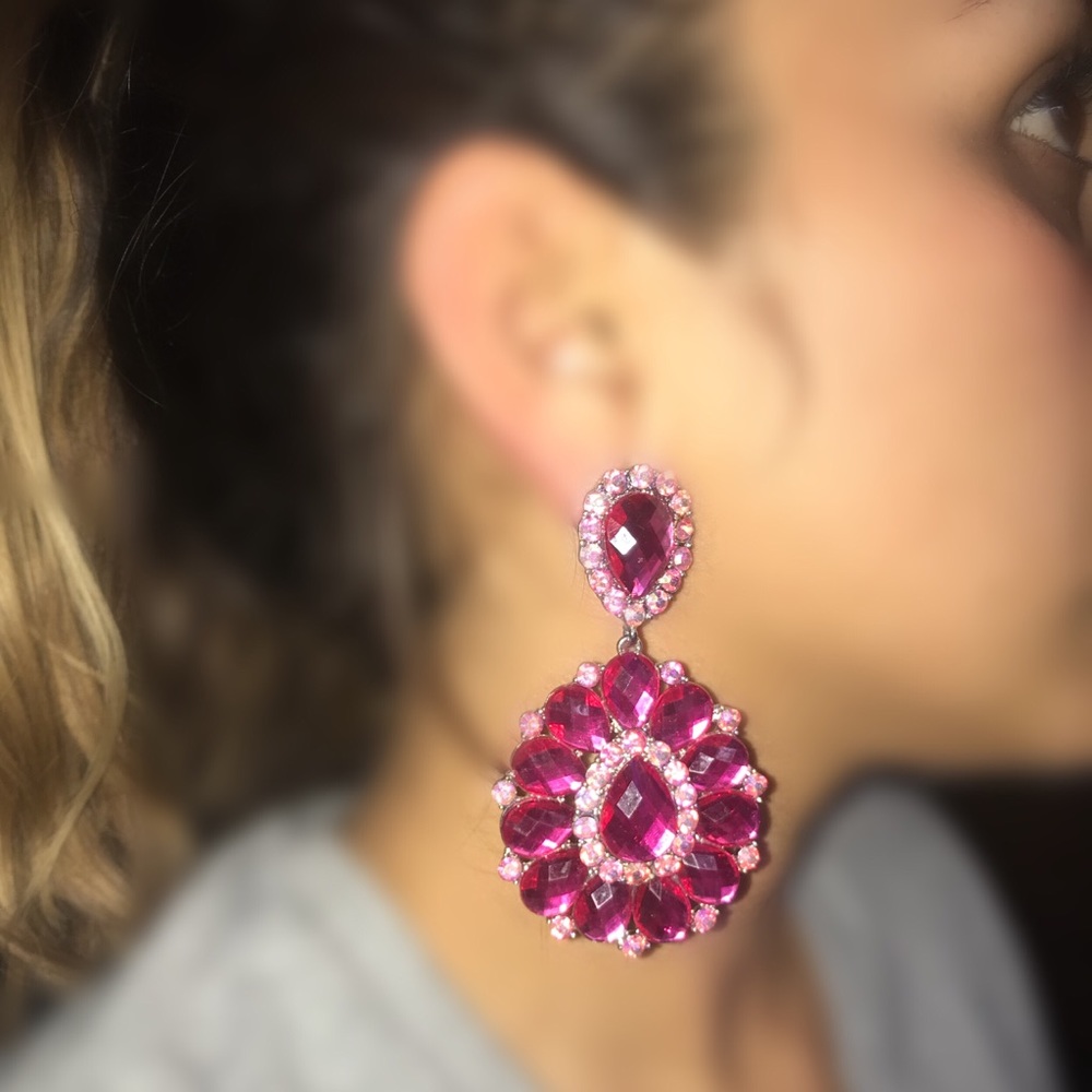 Pageant earrings